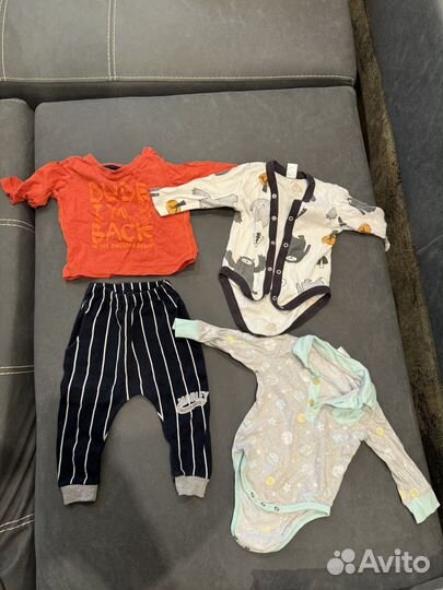 Пакет вещей на мальчика 68