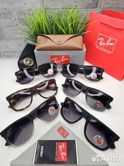 Очки Ray Ban Justin 4165 Матовые Поляризация