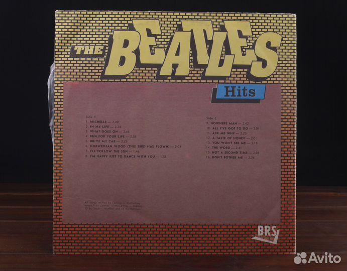 The Beatles – Hits BRS 1991 ussr LP EX/EX