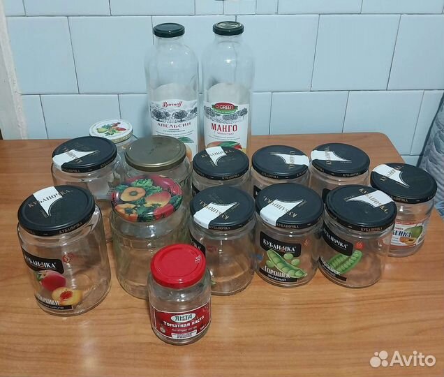 Банки стеклянные