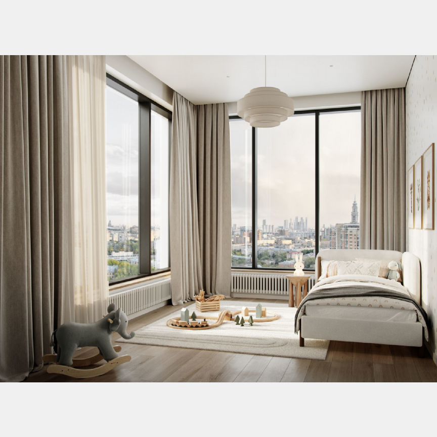 2-к. квартира, 66,9 м², 4/25 эт.