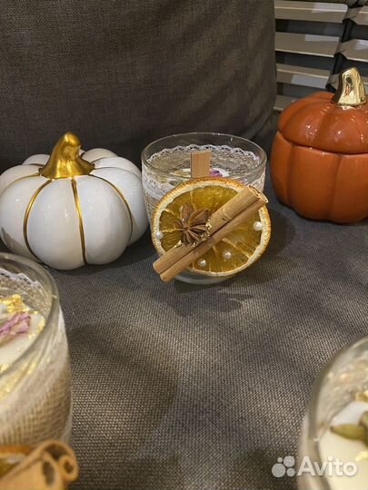 Ароматическая свеча интерьерная