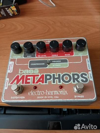 Педаль Electro Harmonix bass metaphors