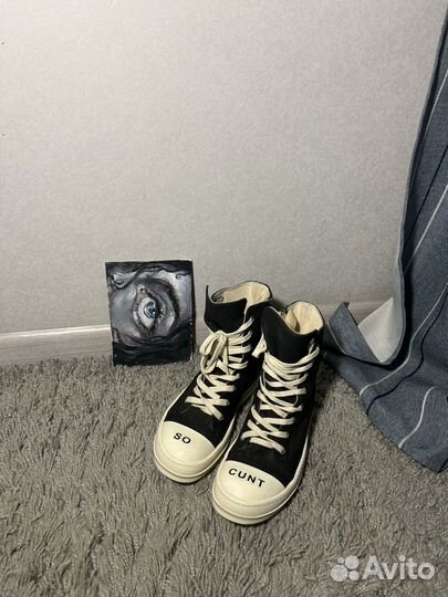 Rick owens ramones high so cunt