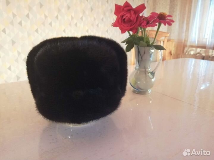 Меховая мужская кепка, 57