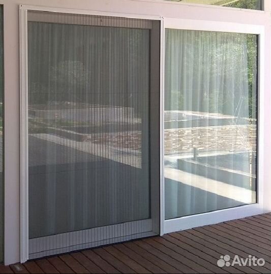 Сетка гармошка плиссе