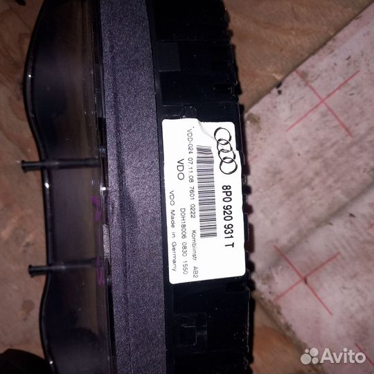 Ауди а 3 щиток прибора