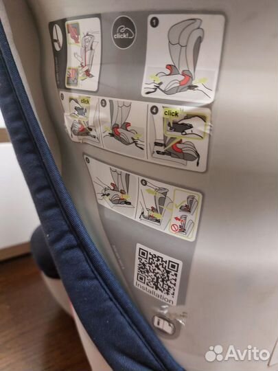 Кресло автомобильное детское Britax romer isofix