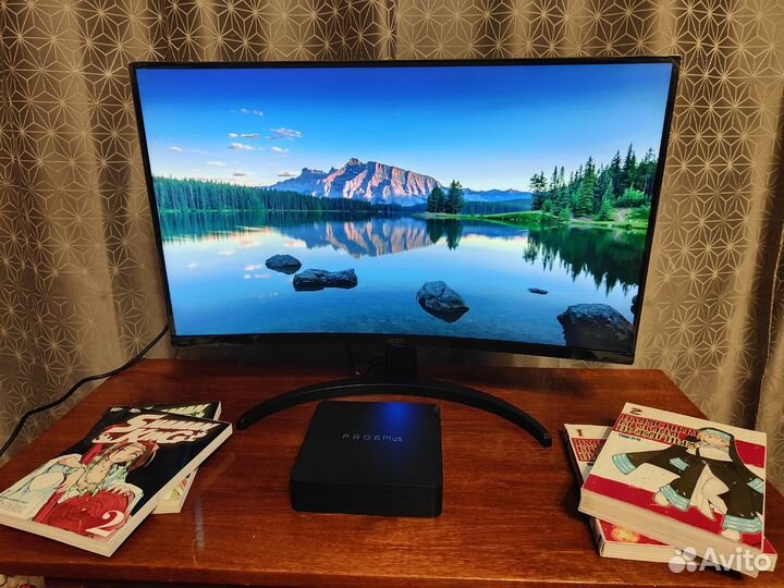 Новый Изогнутый Монитор Acer ED273U 2K 165Hz