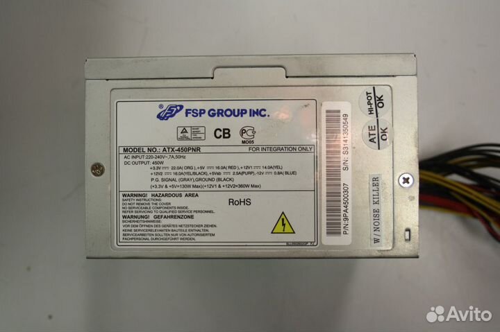 Блоки питания б/у от 250-450Вт