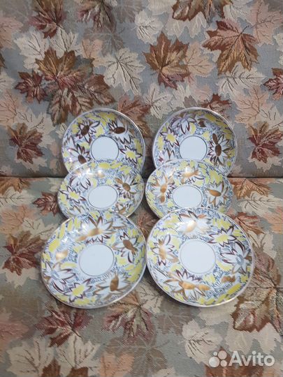 Чайные блюдца СССР лфз
