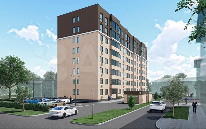 3-к. квартира, 93,8 м², 3/8 эт.