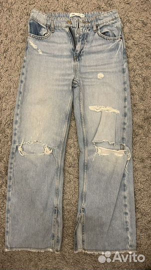Zara джинсы 140 10 лет