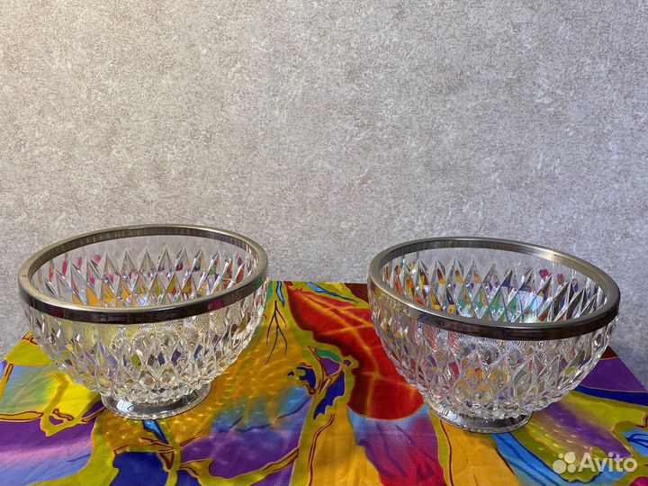 Хрустальная конфетница СССР