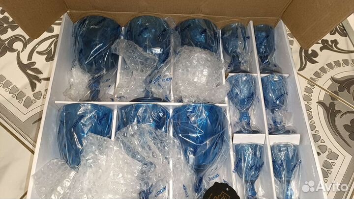 Набор бокалов и рюмок подарочный