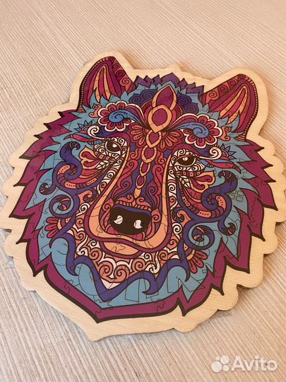 Деревянные пазлы новые