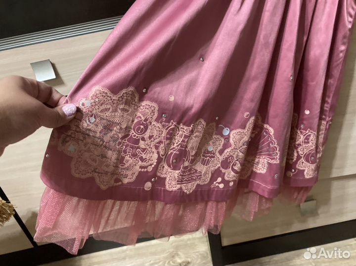 Платье для девочки 104-110