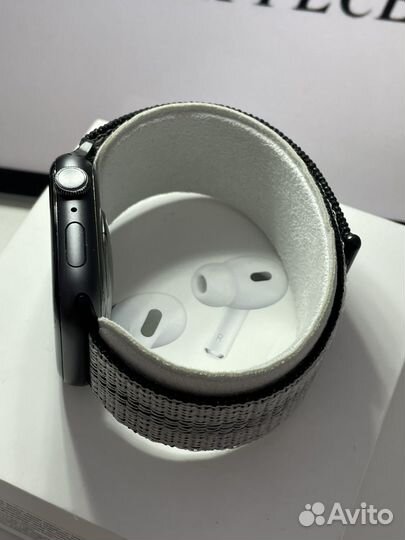 Часы apple watch 5 44 mm 84% акб хорошие