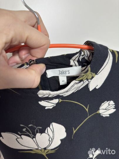 Блузка JakeS цветы М