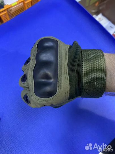 Перчатки без пальцев тактические мужские