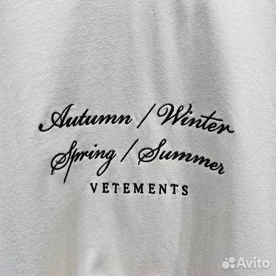 Трендовая унисекс футболка Vetements (новинка)