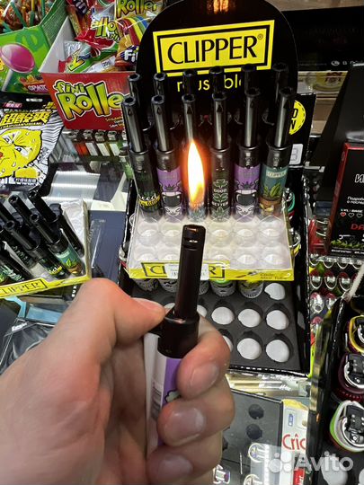 Clipper Tube оригинал Клиппер зажигалка с дизайном