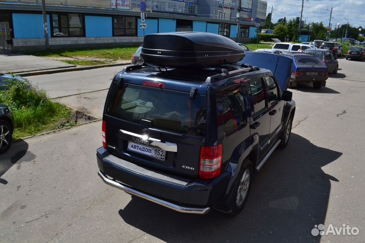 Багажник бокс на крышу jeep cherokee