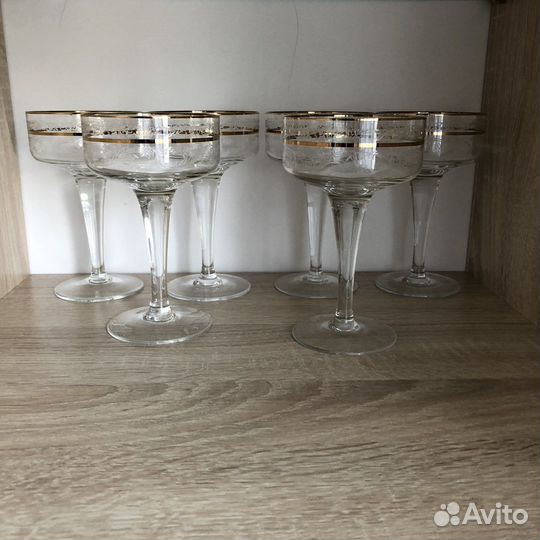 Фужеры креманки для шампанского СССР