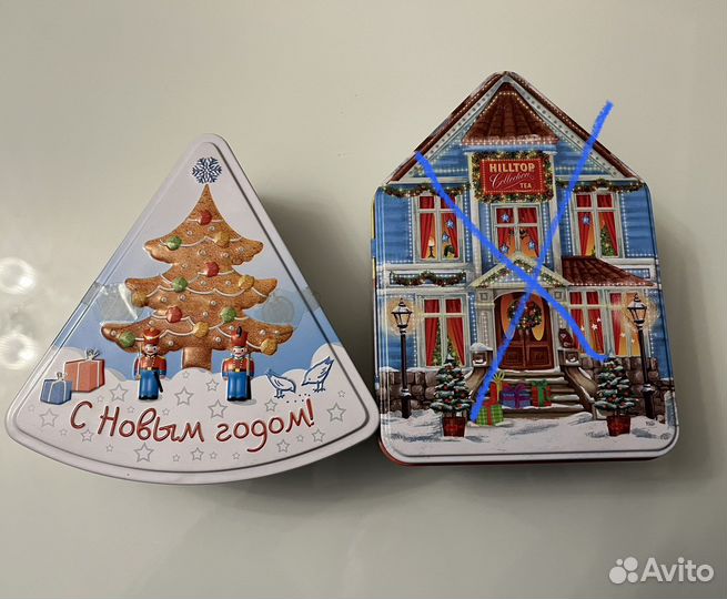 Жестяная банка от чая