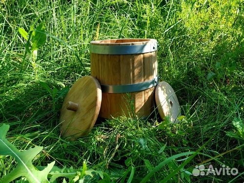 Кадка дубовая