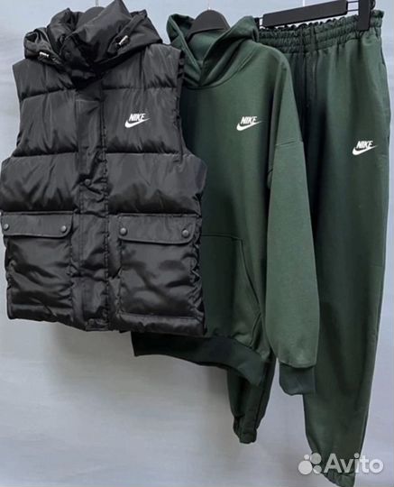 Nike спортивный мужской костюм