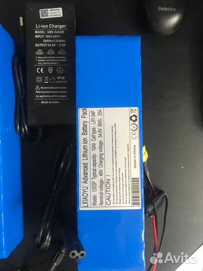 Аккумулятор для электровелосипеда 48 V 10,5 Ah