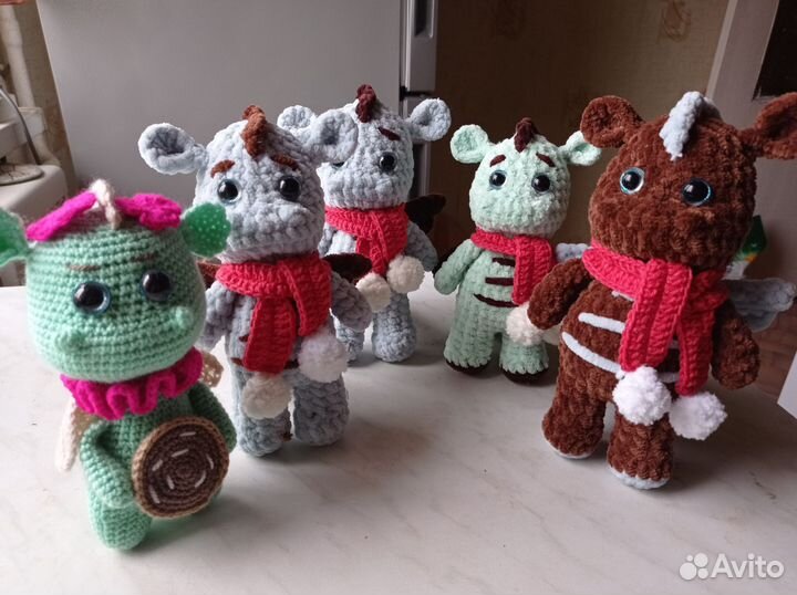 Дракончики ручная работа