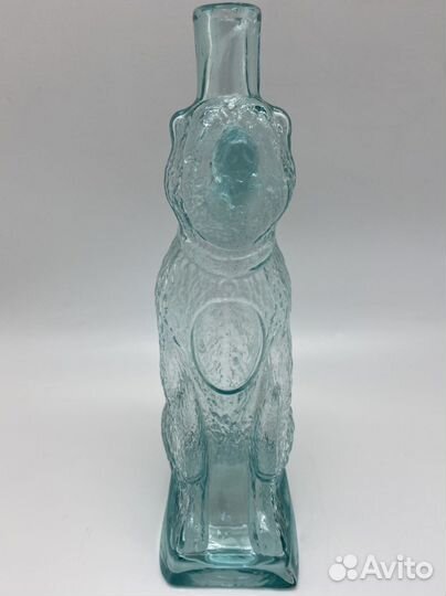 Стеклянная бутылка-штоф