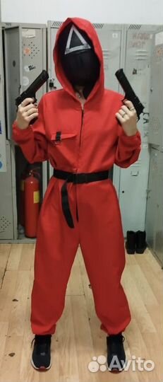 Костюм не хелоуин. Игра в кальмара