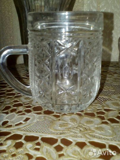 Стаканы хрустальные набор