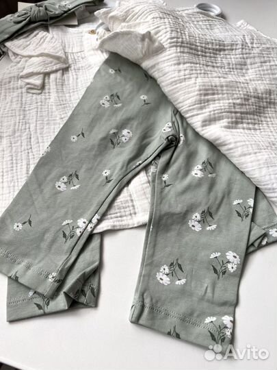 Комплект летний 74,80,86 для девочки