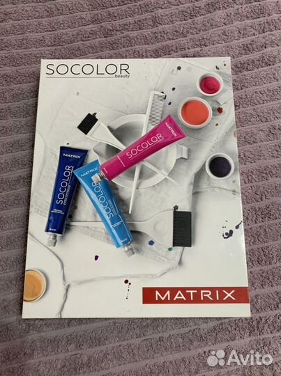 Палитра красок для волос