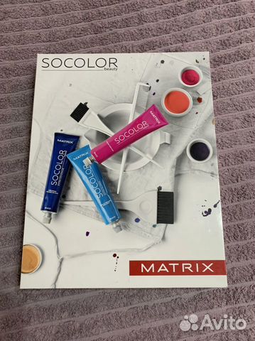 Палитра красок для волос