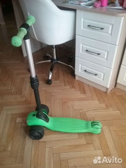 Самокат детский трехколесный бу