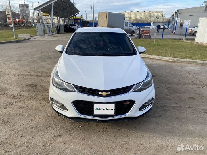 Chevrolet Cruze 1.4 AT, 2017, 188 000 км