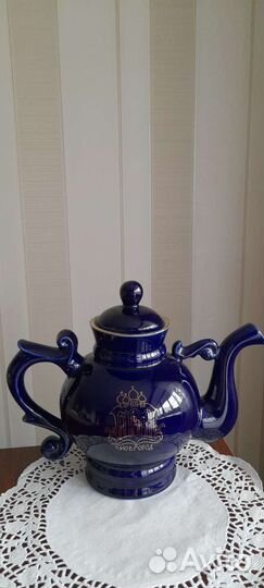 Кобальтовая посуда СССР