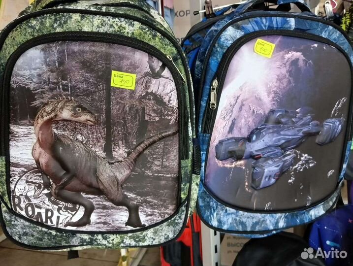 Новые школьные рюкзаки