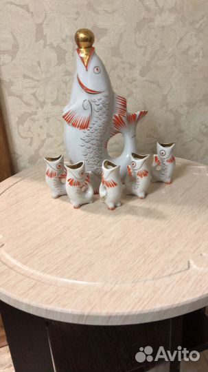 Фарфоровые статуэтки рыбки