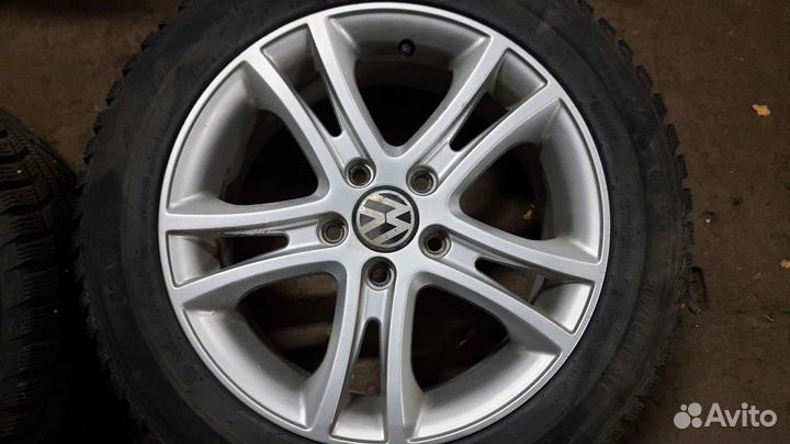 Зимние колеса на дисках штук r16 Jetta Golf Octa