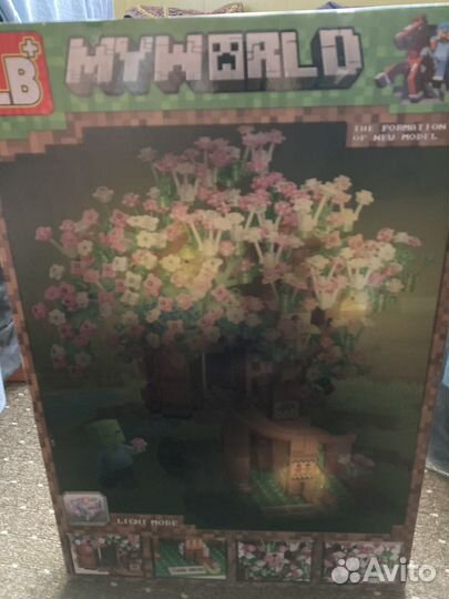 Конструктор аналог lego MY world