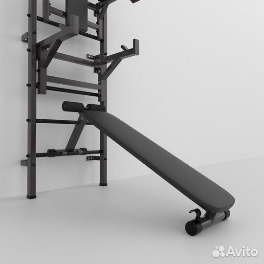 Шведская стенка Профессионал +, Черная