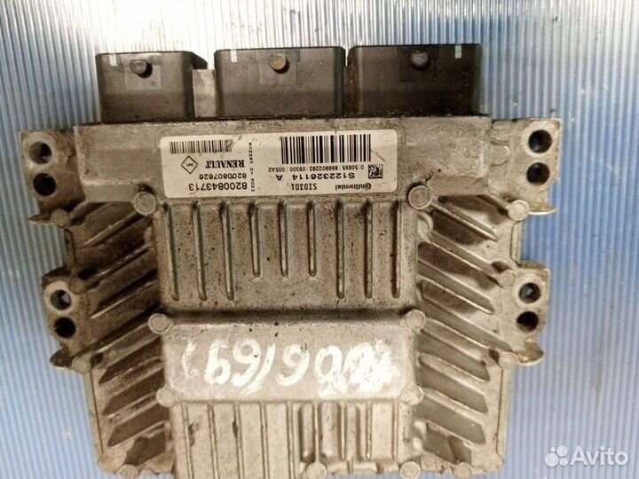 Блок управления двигателем Renault Scenic 2