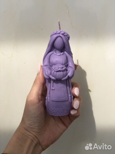 Кукла берегиня - свечи