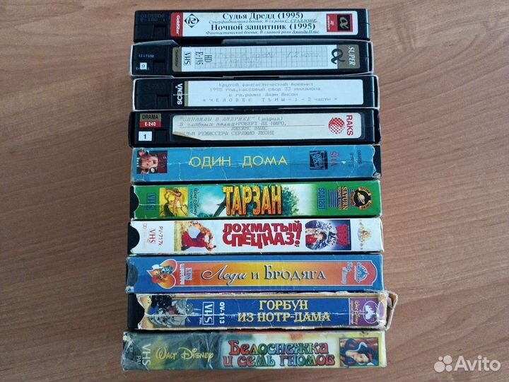 Видеокассеты с АВТОРСКИМ переводом